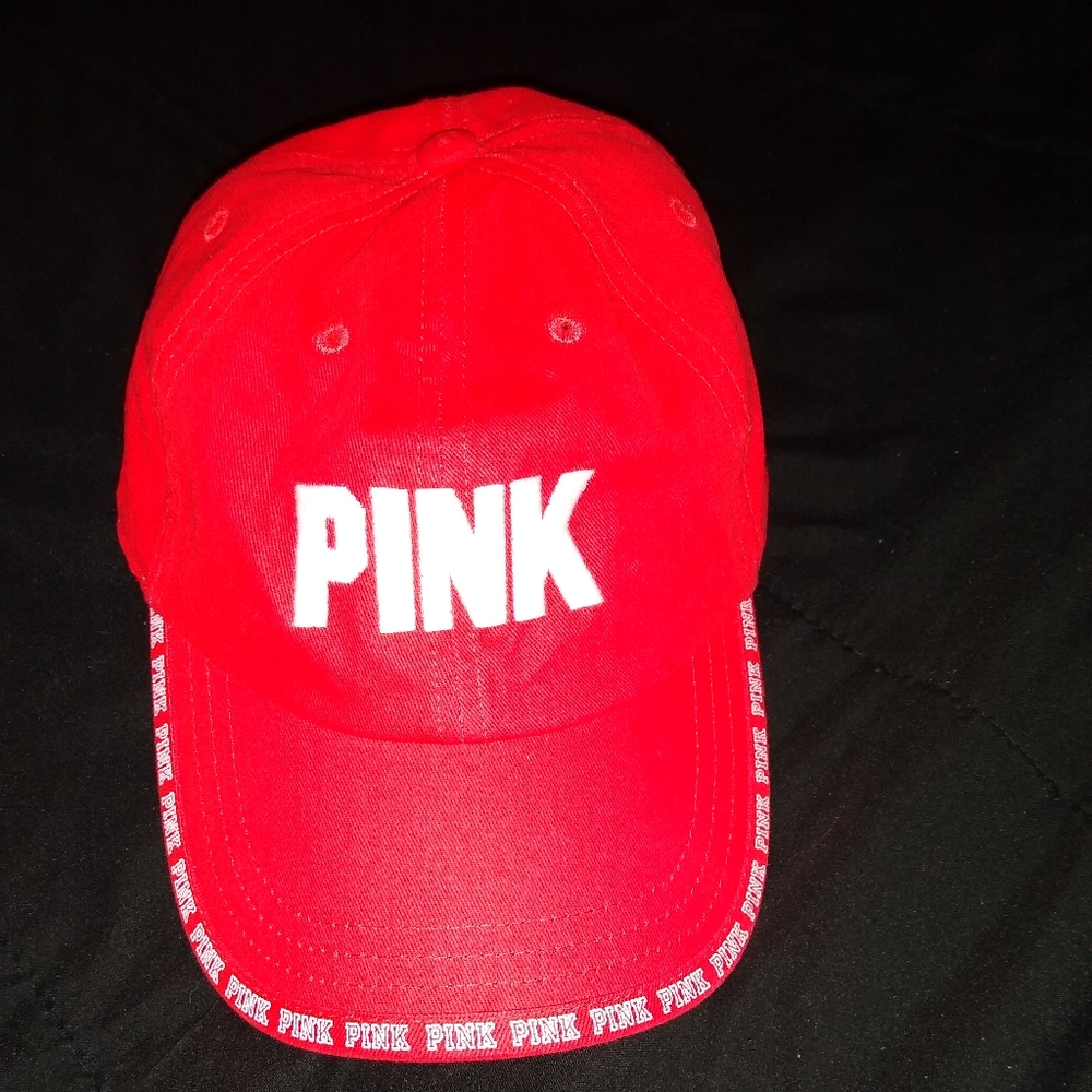 pink Victoria's secret hat
